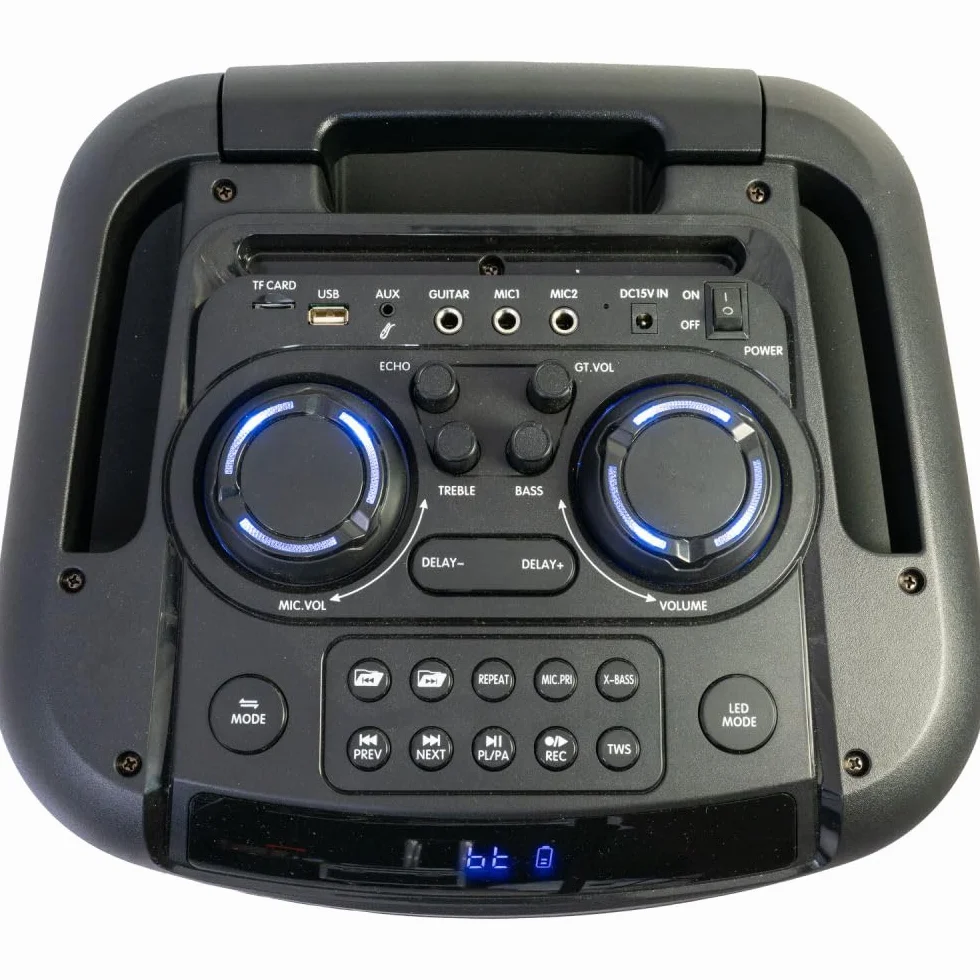 Ibiza MOBILE800 - Sistema de sonido para fiestas (800 W, TWS, micrófono, carrito)
