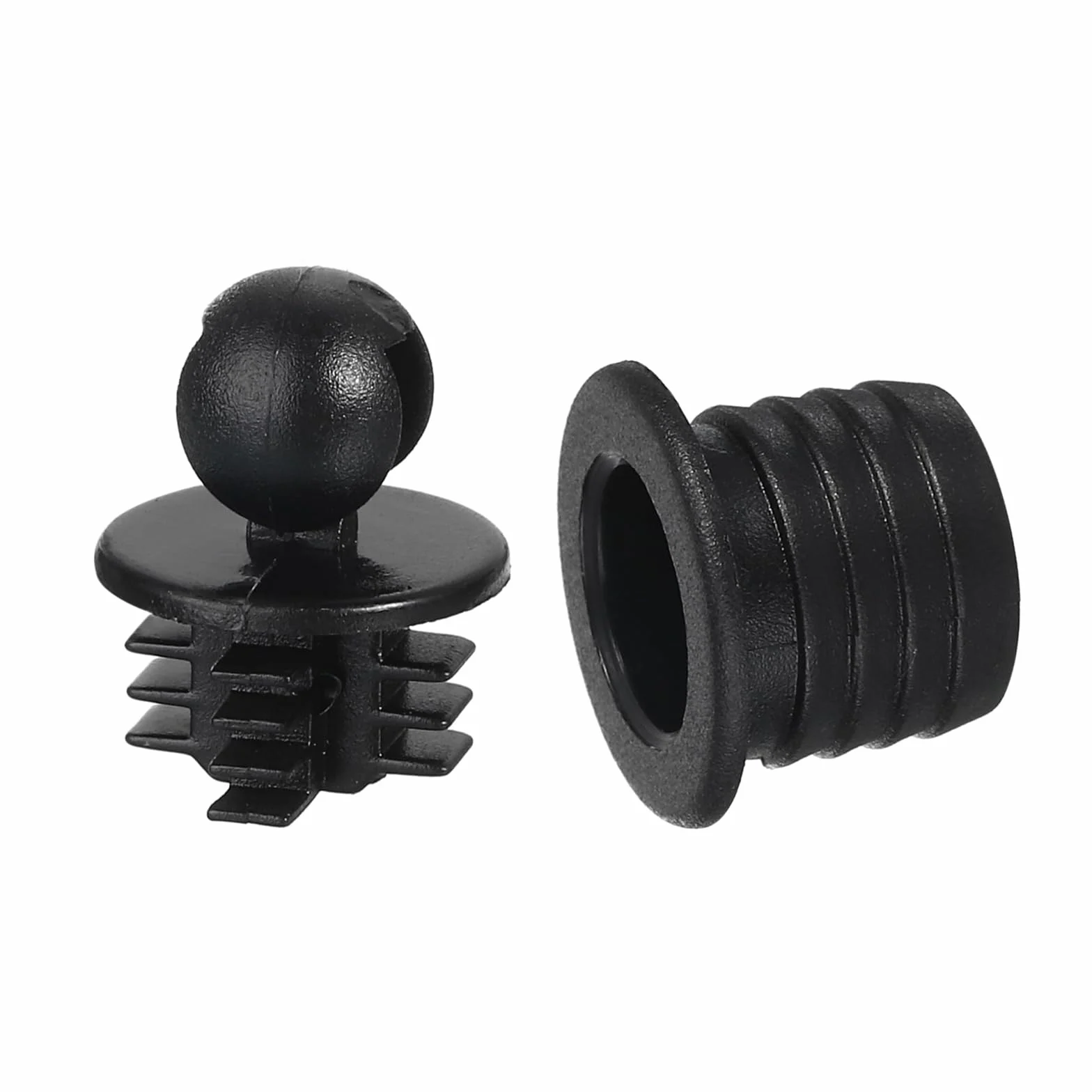QUARKZMAN Guía de Rejilla de Altavoz de Plástico Tipo Bola y Socket de 11 mm de Diámetro para Accesorios de Piezas de Altavoz, Paquete de 16