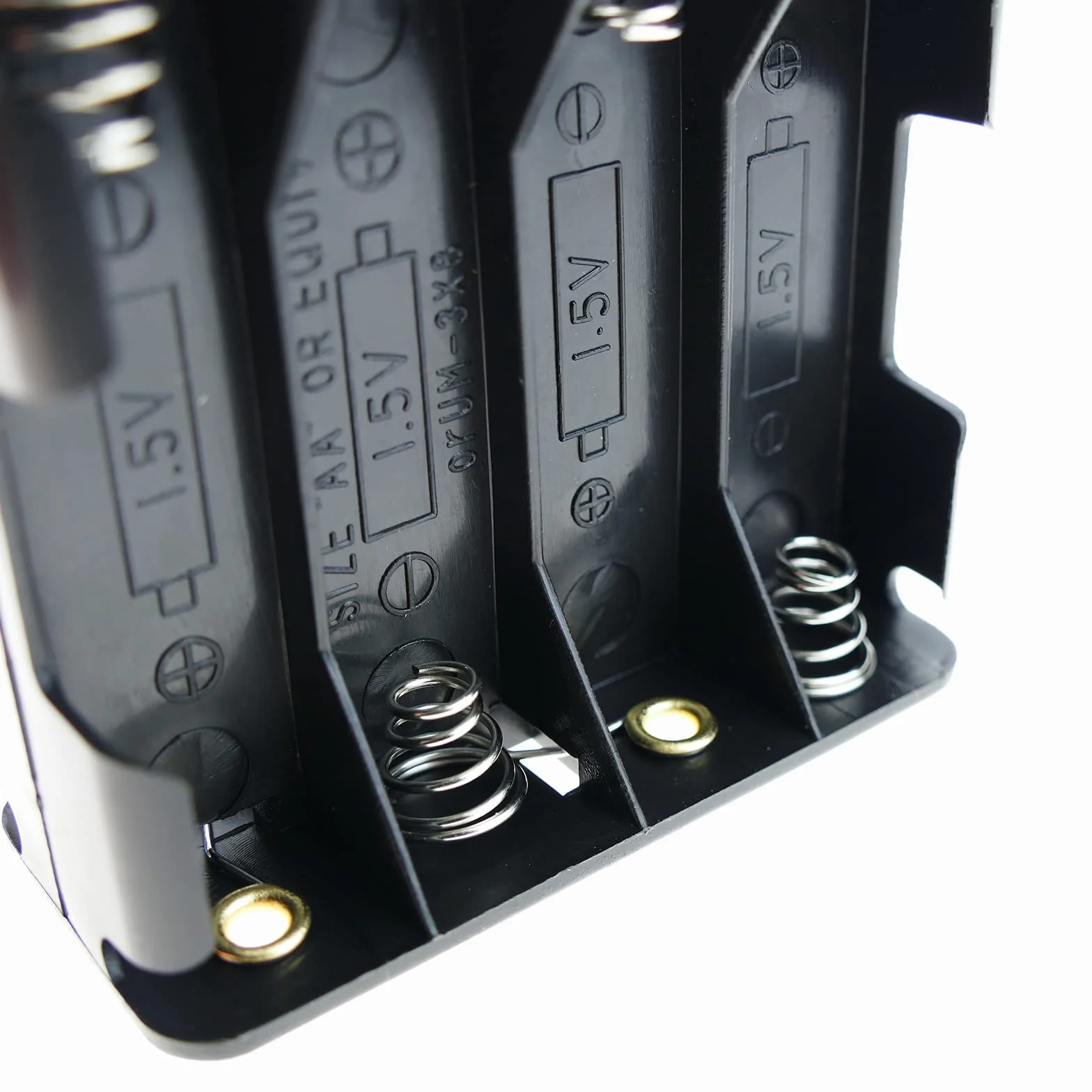BeMatik - Portapilas para 8 Pilas LR6 AA 1.5V