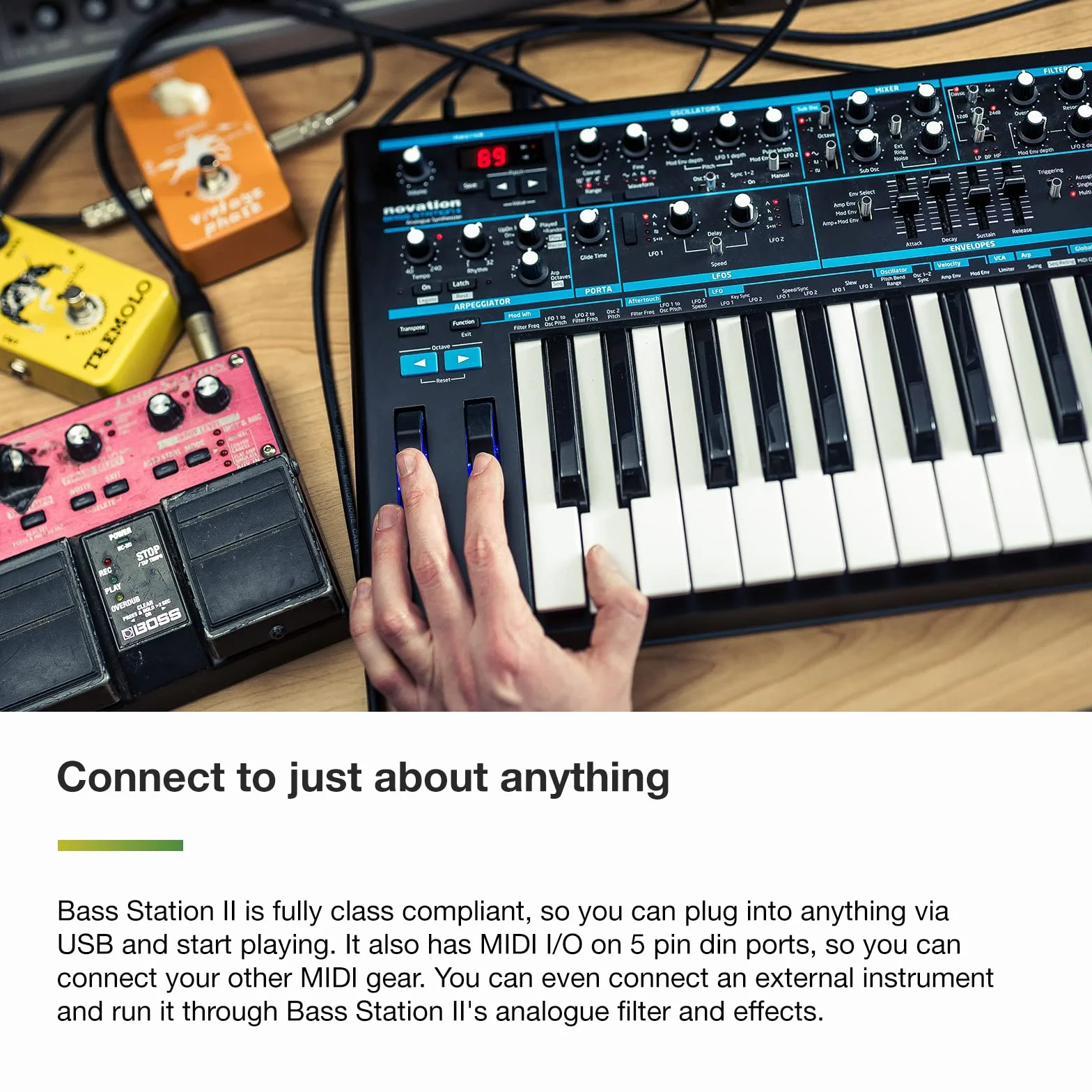 Novation Bass Station II - Teclado MIDI