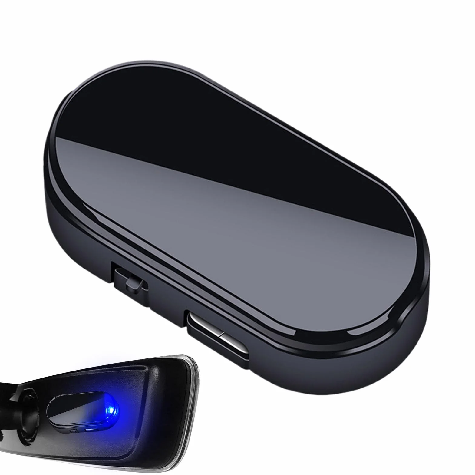 Luz De Advertencia Solar - Alarma Ficticia Intermitente LED Falsa | Luz De Cámara De Seguridad Simulada Con Sensor Inteligente | Encendido Automático Impermeable Por La Noche Para Coche, Furgoneta, SU