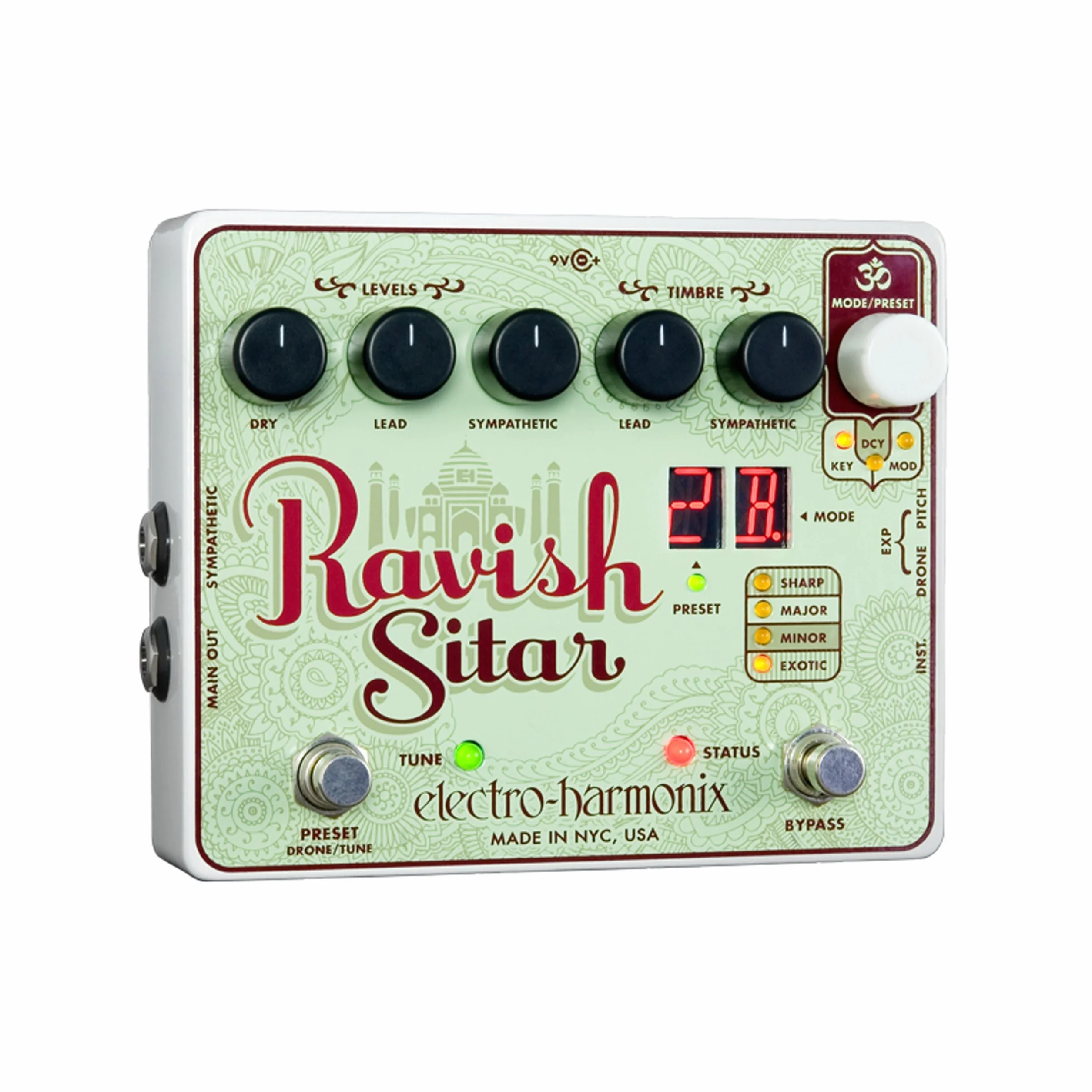 Electro Harmonix 665182 - Guitarra eléctrica con filtro Ravish Sitar