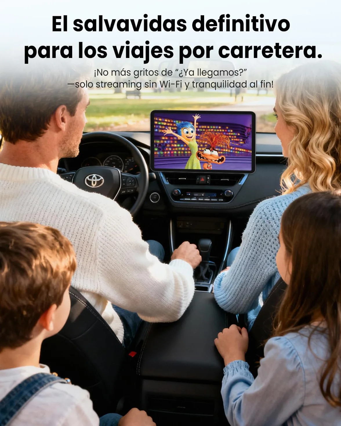 OTTOCAST Play2Video Ultra, 3 en 1 Caja AI para Netflix/Youtube/Prime Video, Adaptador CarPlay inalámbrico y Android Auto con USB, Wi-Fi Dual Band, Bluetooth 5.4, Baja Latencia, 4GB+32GB, Plug & Play