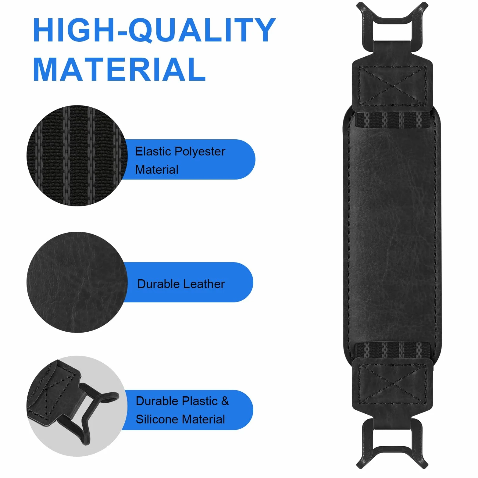 Universal Soft Hand Strap para eReader 6-7 Pulgadas Compatible con Kindle/Kobo/Pocketbook/Tolino/Sony/Paperwhite/Nook Negro