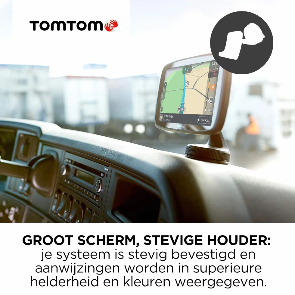 TomTom GO Professional 620 6 Pulgadas Navegación para Vehículos Grandes, Negro