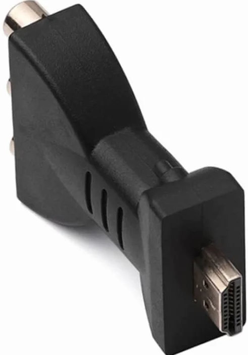 Adaptador Hdmi a 3 Rca Portátil Hdmi a Av Rojo Blanco Amarillo Convertidor Hdmi a Av Hd Convertidor Hdmi a Av Adaptador convertidor de audio y video