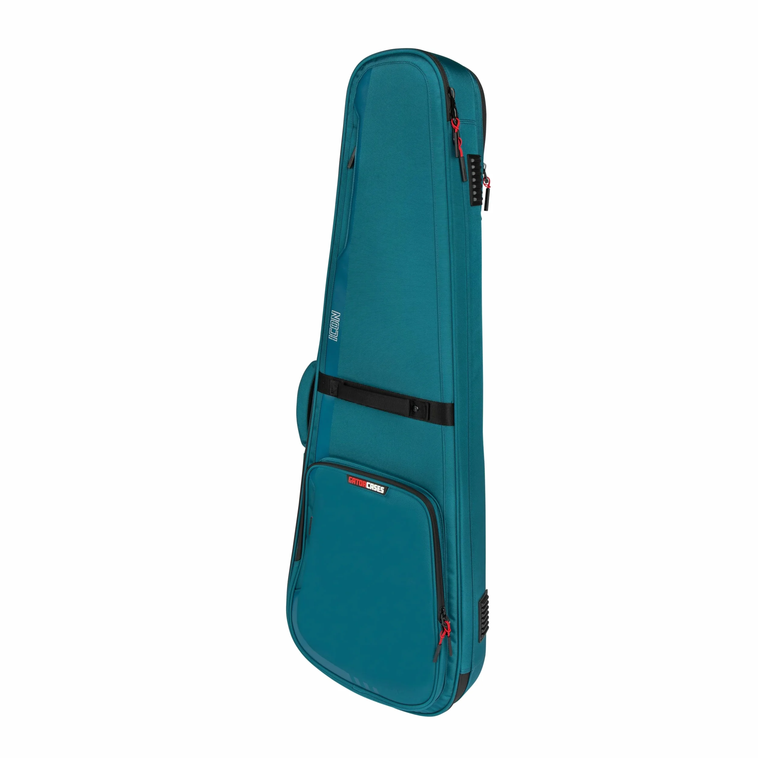 Gator Cases Icon Series Premium Gig Bag Resistente a la Intemperie para Guitarras eléctricas con Cremallera TSA; Azul(G-ICONELECTRIC-BLU)