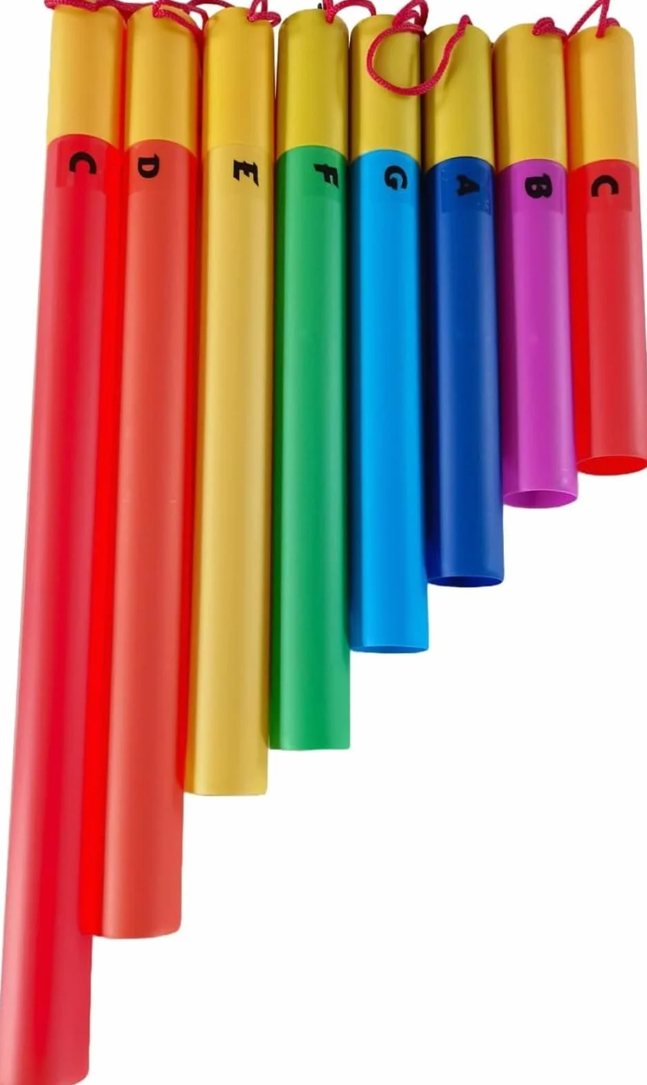 Juego de 8 tubos de sonido musical, Instrumento de percusión,8 Tubos de Sonido Musical,Colorful Sound Tubes,tubo de sonido,juego colorido de 8 tonos, tubo de sonido, instrumento de percusión, regalo d