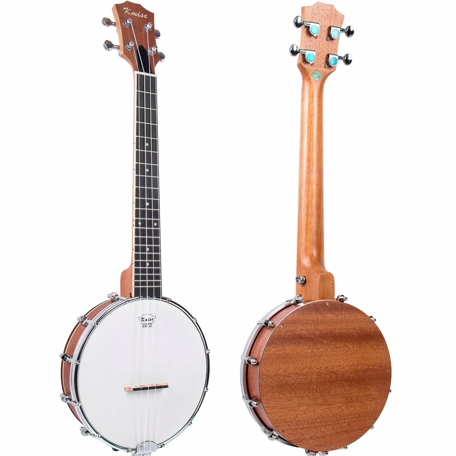 Kmise Ukelele tenor profesional banjo 26 pulgadas banjolele con correa de bolsa sintonizador selecciones