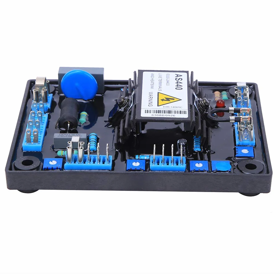 Regulador de Voltaje Automático As440 Entrada 190-264Vac Regulador de Voltaje del Motor Automático Accesorios del Generador As440