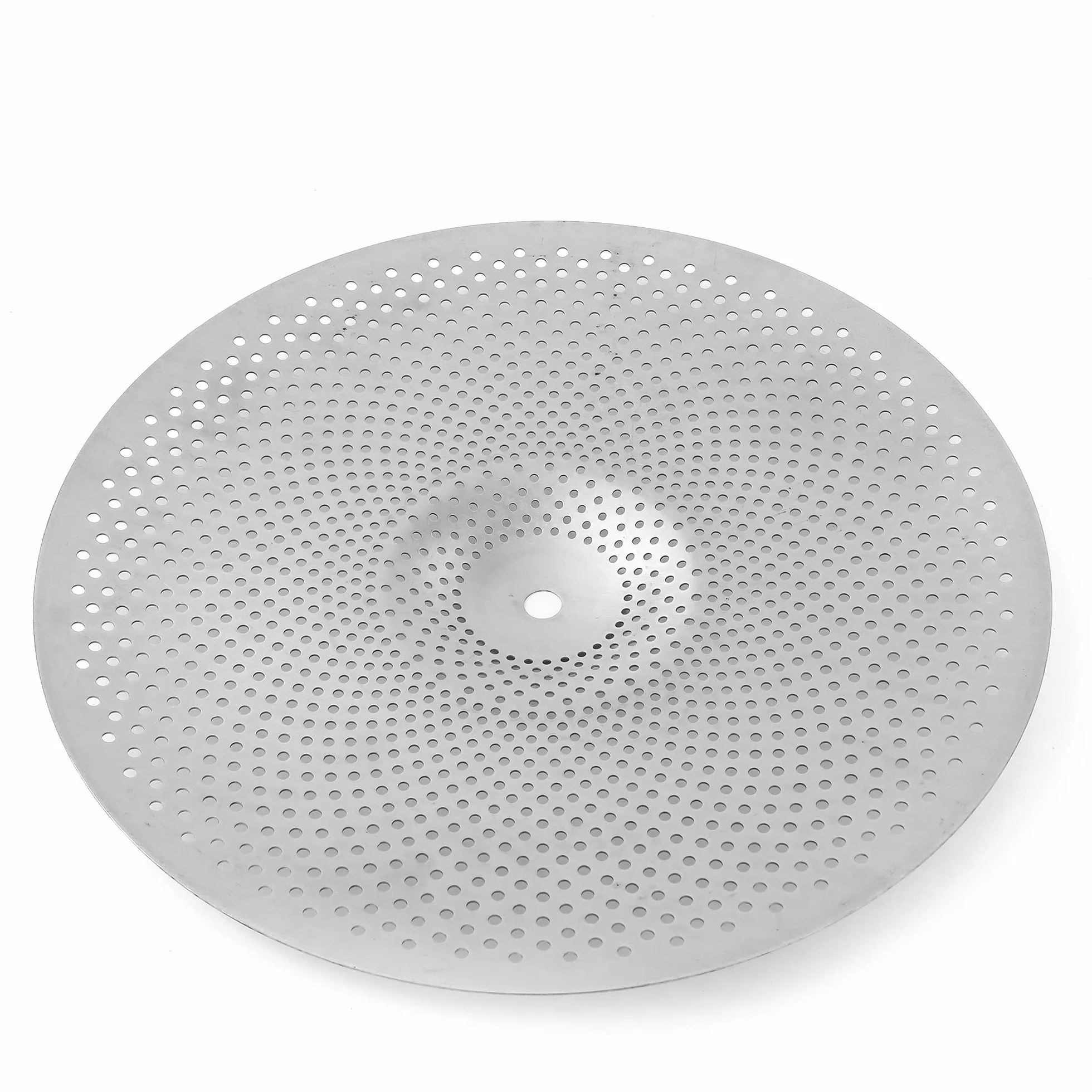 Juego de platillos de bajo volumen Paquete 60% -70%, 14/16/18/20 ”Platillos silenciosos Juego de 5 piezas plateado para practicar