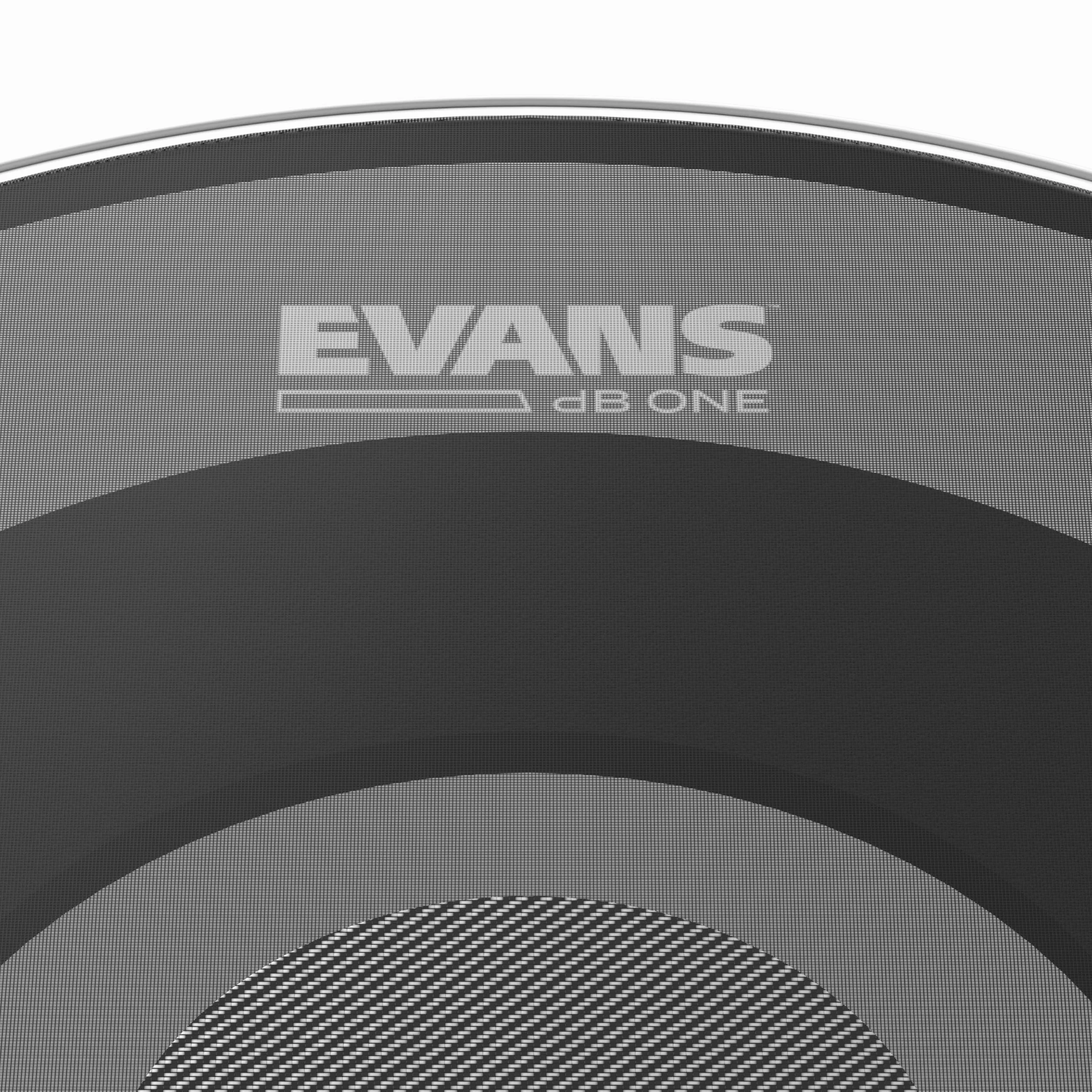 Evans dB One - Parches para bombo de batería, reducen el volumen, tonos equilibrados y fieles, 51 cm