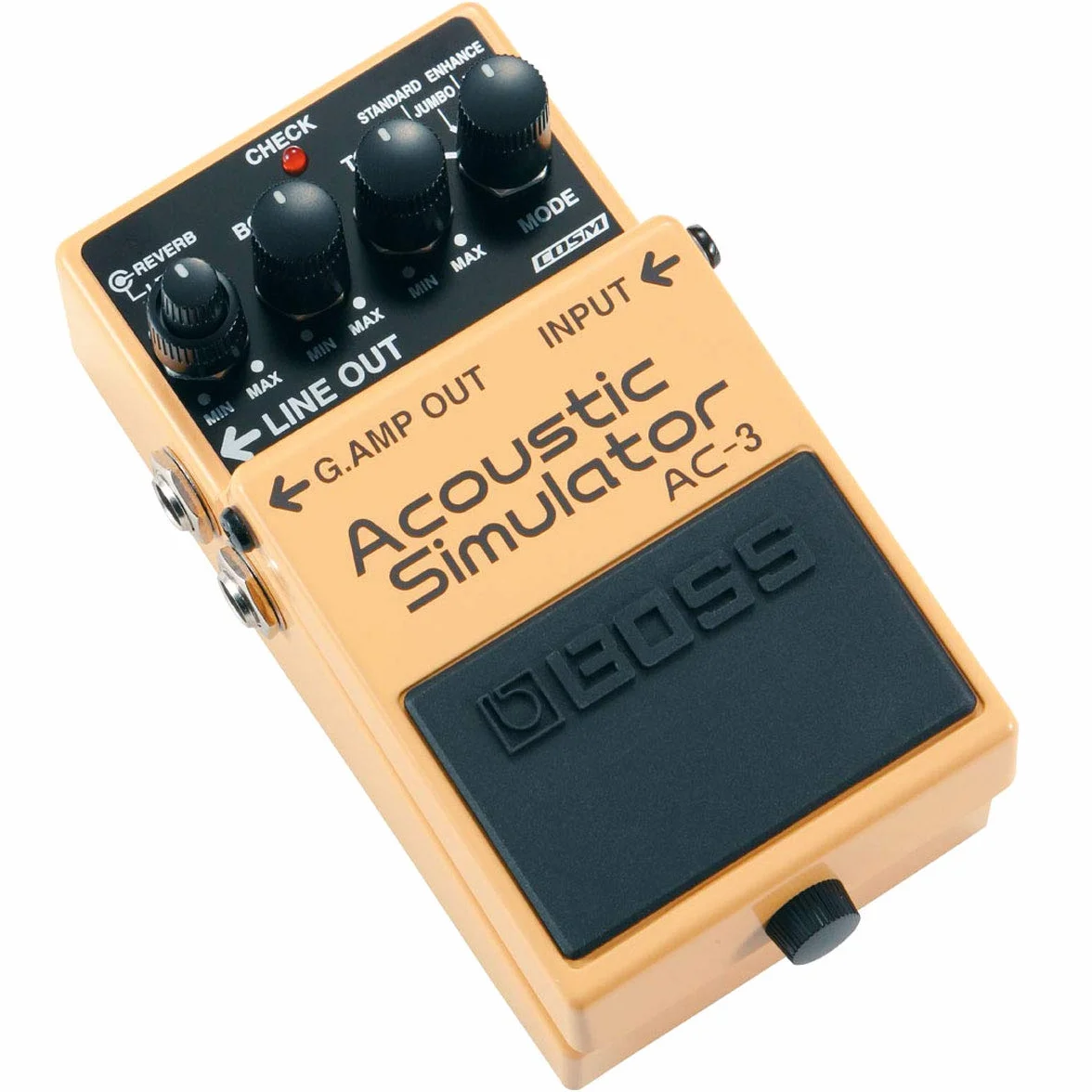 Boss AC-3 - Simulador acústico para guitarra eléctrica (incluye fuente de alimentación keepdrum de 9 V)