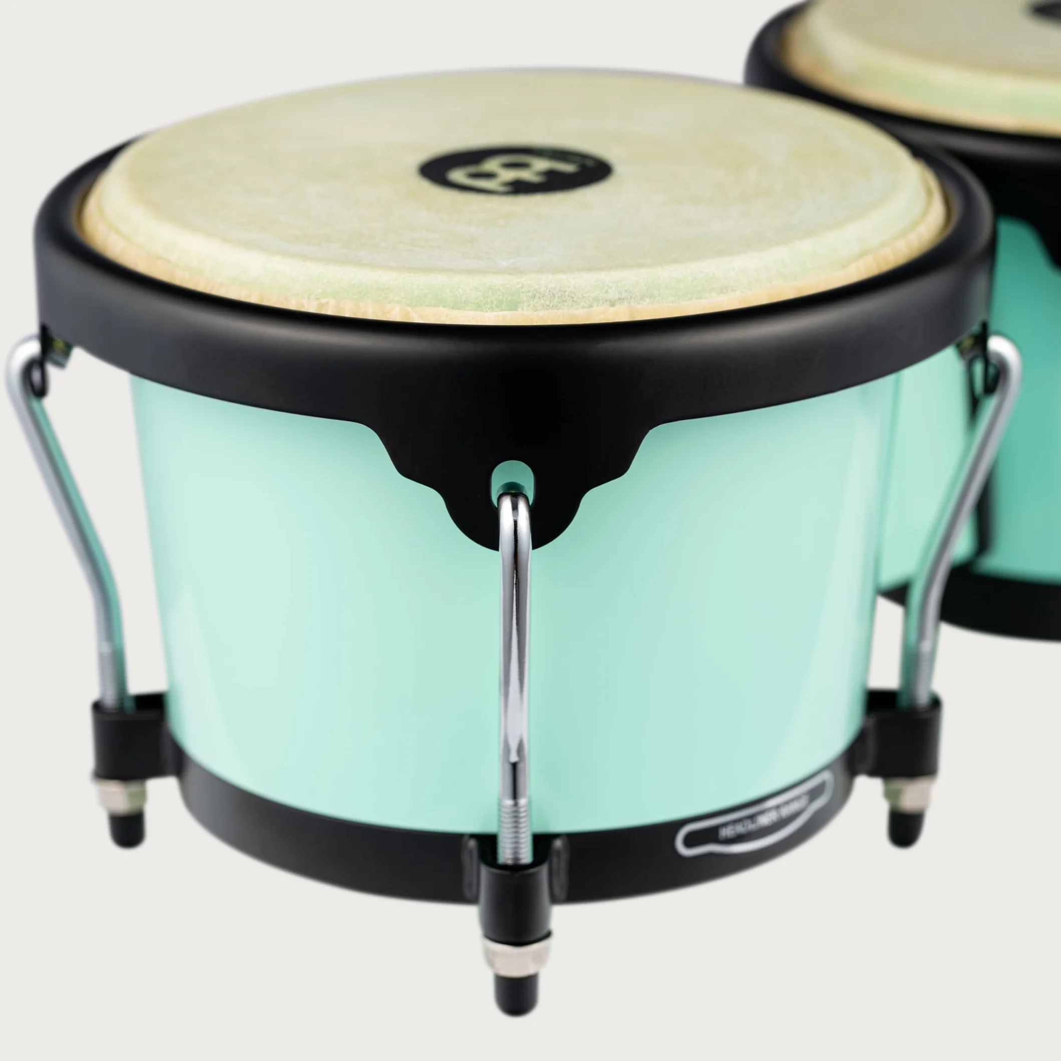 MEINL Percussion Headliner Bongo - Journey Series - Special Edition - 6 1/2" Macho & 7 1/2" Hembra - Seafoam Green (HB50SF)