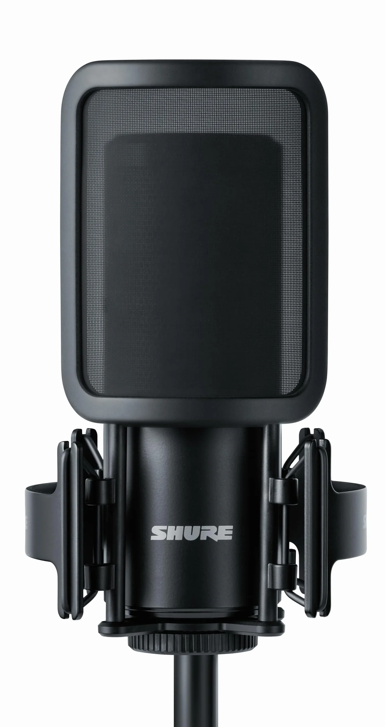 Shure SM4 Kit de Micrófono de Estudio, Micrófono de Condensador para Estudio en Casa con Conexión XLR Optimizado para Voces Suaves e Instrumentos Ruidosos con Audio Listo para Mezclar (SM4-K-KIT)