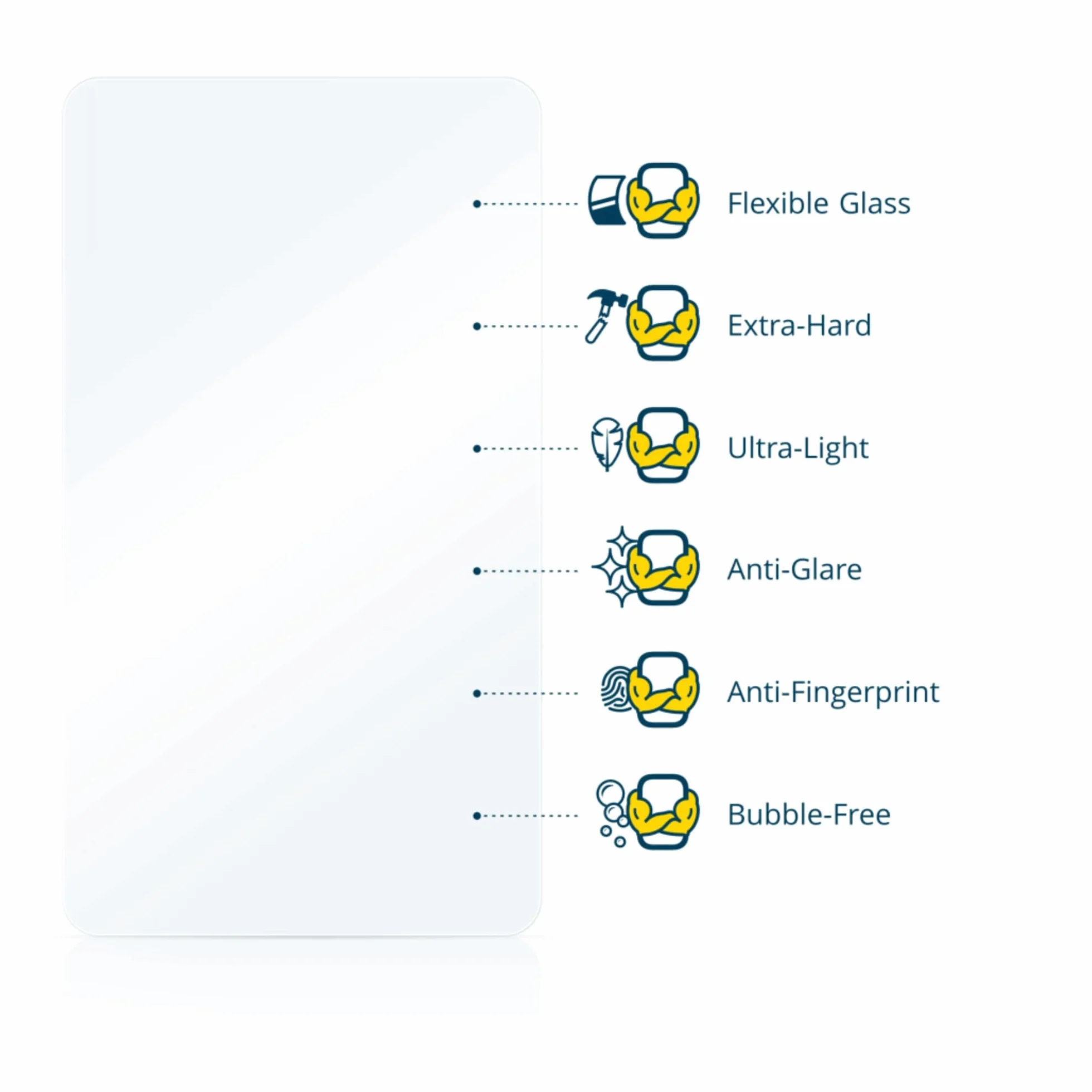 BROTECT Protector Pantalla Mate Cristal para Verse Pro Color Anti-Reflejos