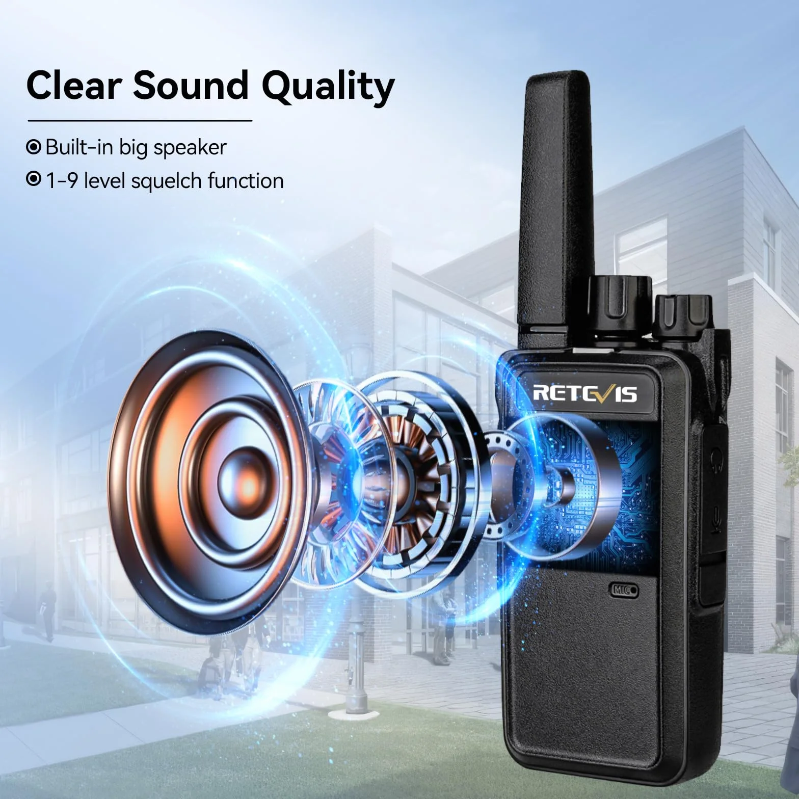 Retevis RT668 Walkie Talkies con Cargador de 10 Vías, PMR446 Radio Bidireccional Profesional, Adaptador Reemplazable, Resistente walkie pmr Recargable para Proveedor, Fabricante(Negro, 10 Piezas)