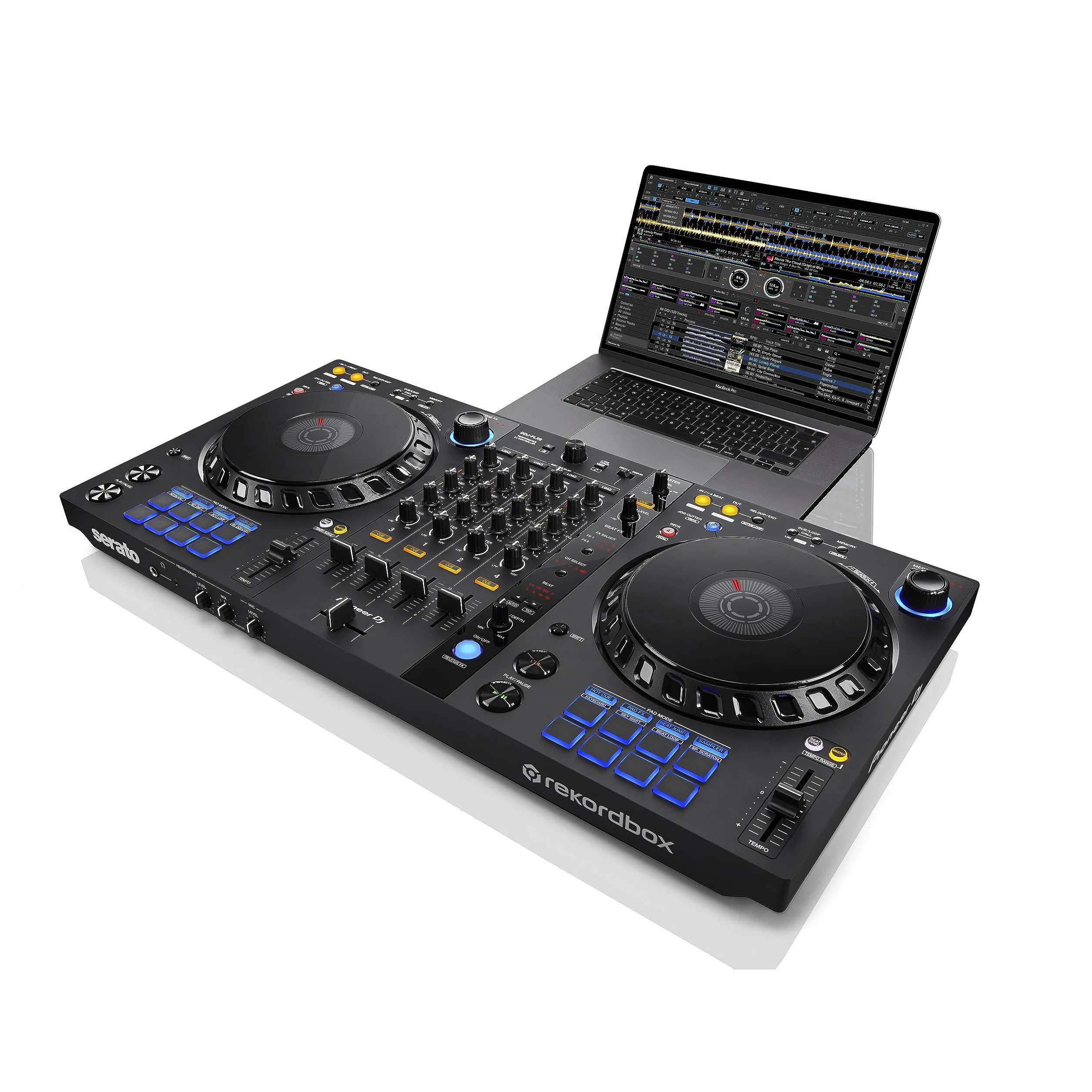Pioneer DJ DDJ-FLX6 - Controlador DJ de 4 decks para Rekordbox y Serato