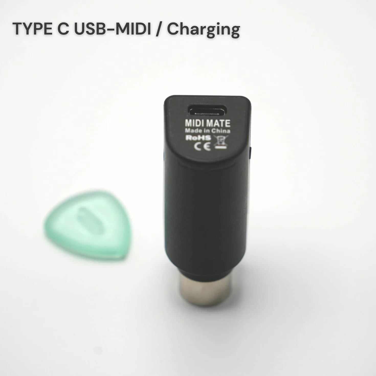 Paint Audio Adaptador MIDI Inalámbrico Mate de Latencia Ultra Baja Para Sintetizador, Pedal de Guitarra de Viento Digital, Teclado de Piano Digital a Dispositivos MIDI