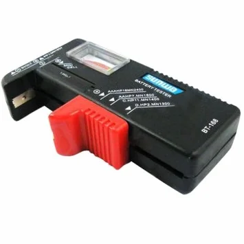 BT-168 Universal Battery Tester AA AAA C D 9V Button Checker
