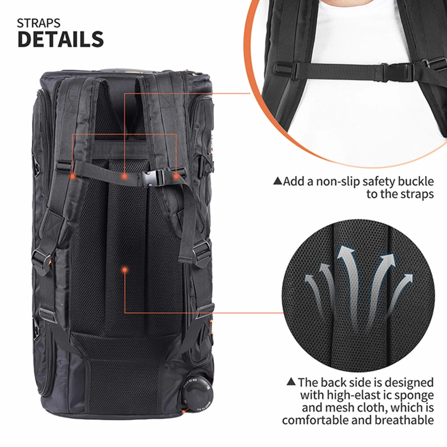 SHEAWA Bolsa de transporte para altavoz JBL PARTYBOX 310 - Bolsa de transporte para altavoces y accesorios