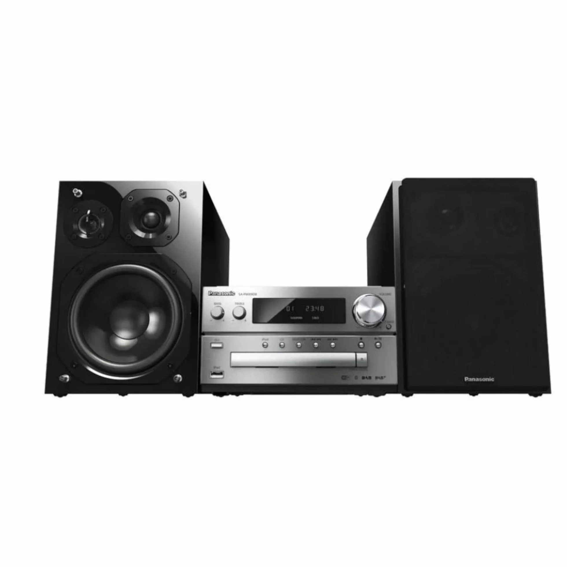 Technics SC-PMX802E-S Sistema Hi-Fi Premium con Radio DAB, Reproductor CD, Alta Resolución, Chromecast, Bluetooth, AirPlay 2, Altavoces 3 Vías, Plateado