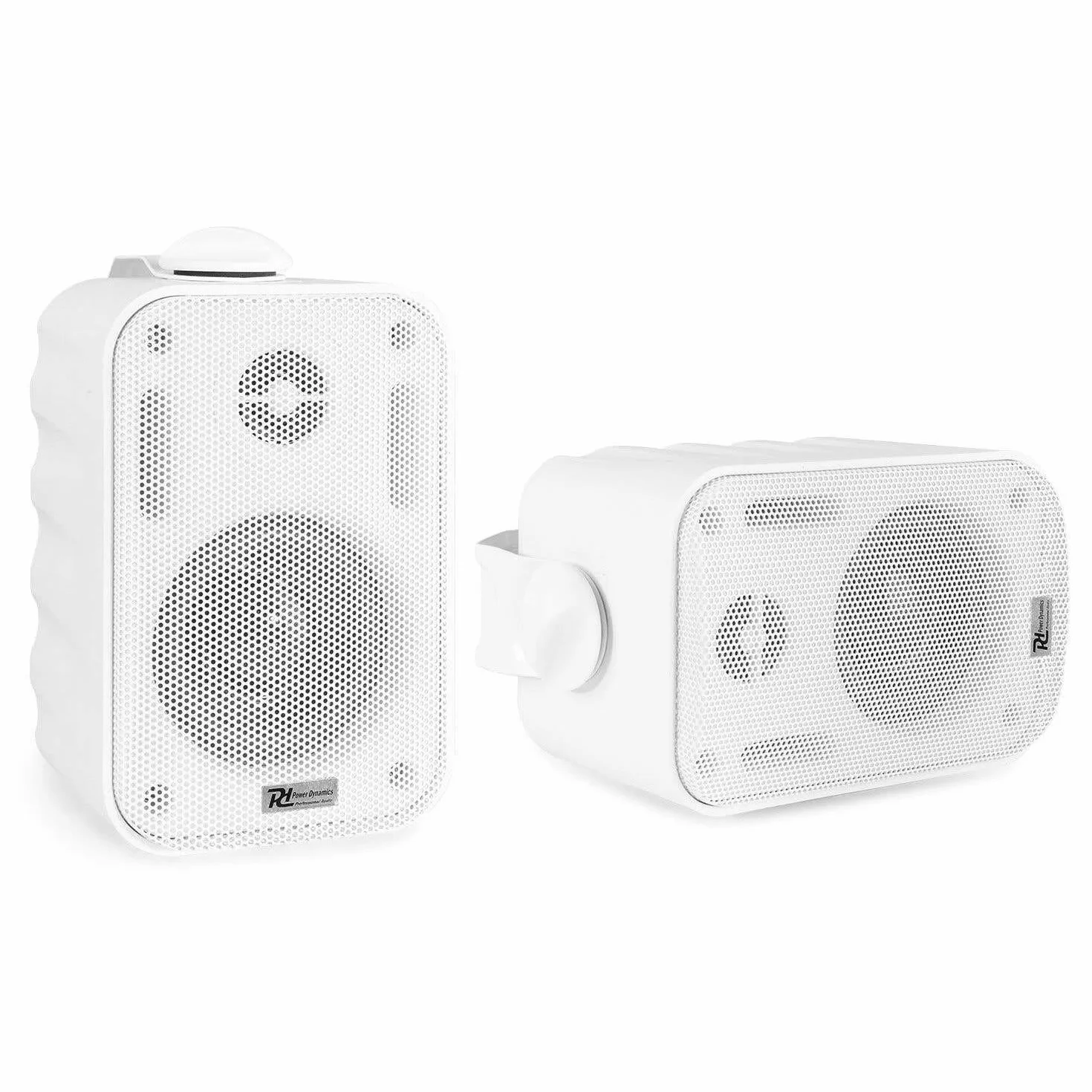 Sistema de Sonido de 4 Zonas con Bluetooth, FM y MP3 – Amplificador 400W + 8 Altavoces Blancos Resistente al Agua IPX5 para Interior y Exterior – Incluye 100m de Cable y Mando a Distancia