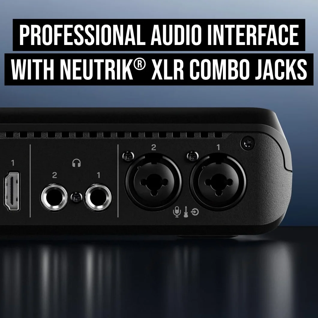 RØDE RØDECaster Video S – Conmutador de vídeo para podcasts y Interfaz de Audio – Multicámara, 4 entradas de Video (HDMI y USB), 1080p60, Escenas de múltiples Fuentes