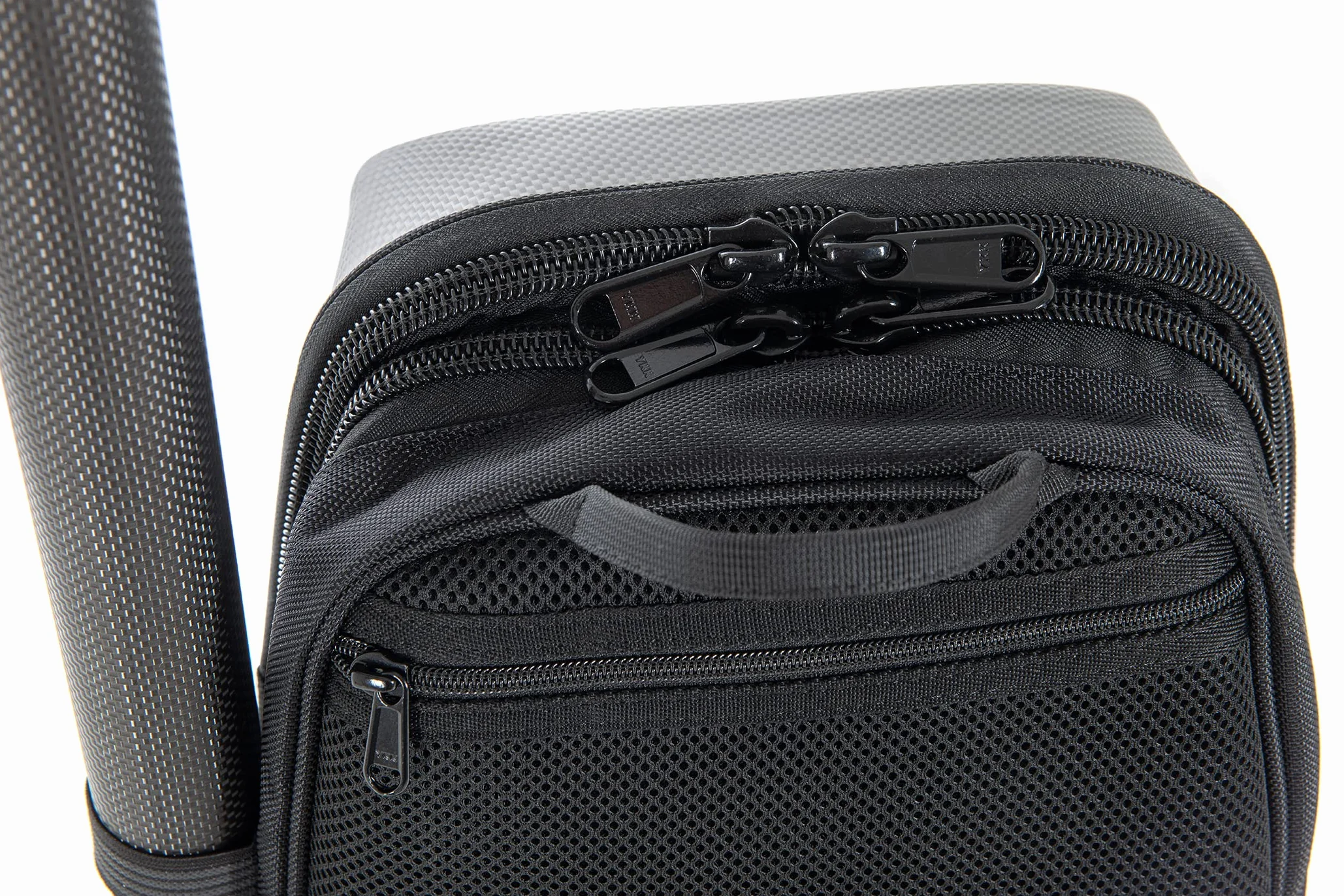 GEWA Space Bag Titanium con estuche para arco - Estuche/mochila para violín de 4/4-3/4 - Tapa exterior de policarbonato - Parte trasera ergonómica - Compartimentos para accesorios