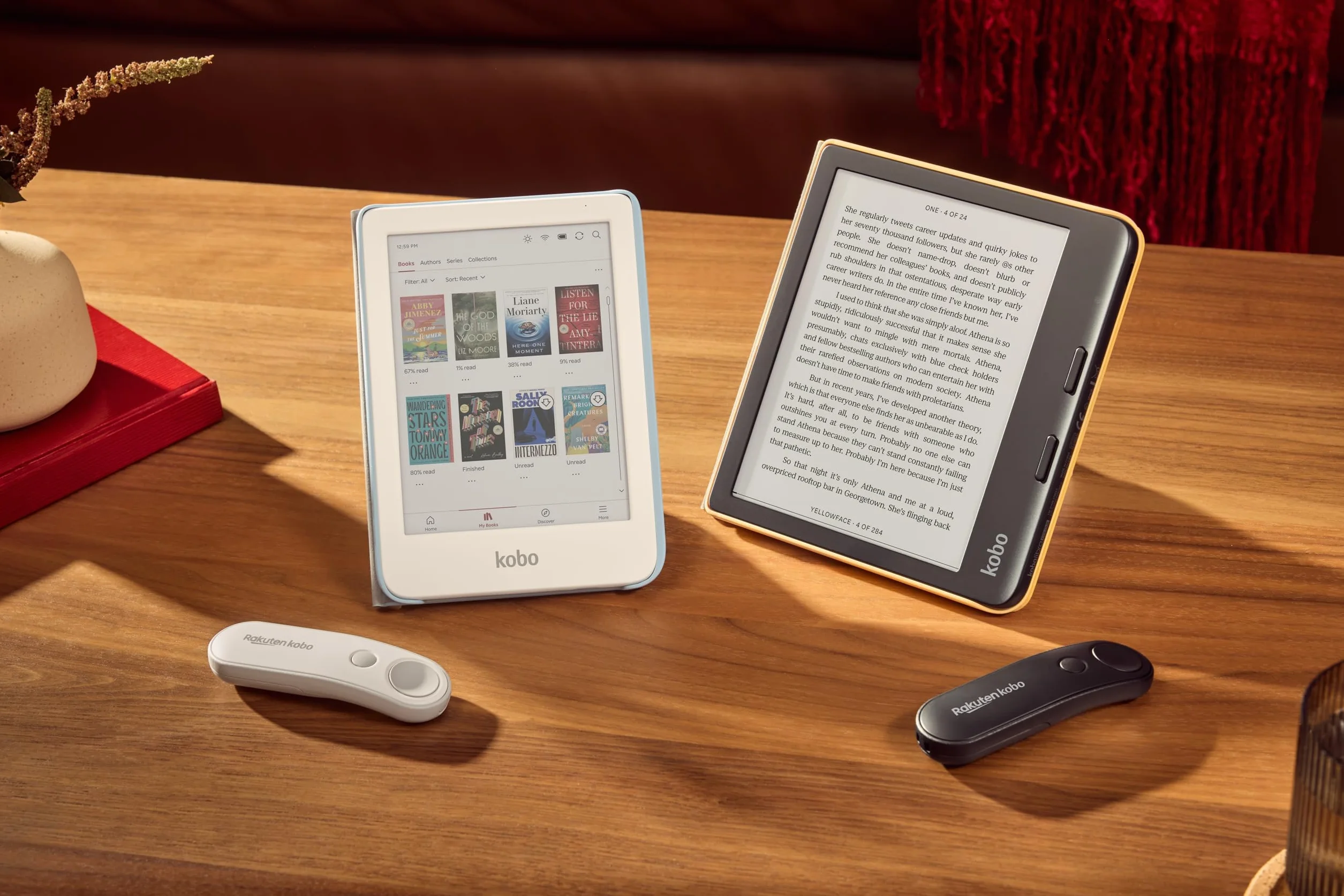 Kobo Remote Pasa-páginas Bluetooth Negro Ergonómico Compatible eReaders