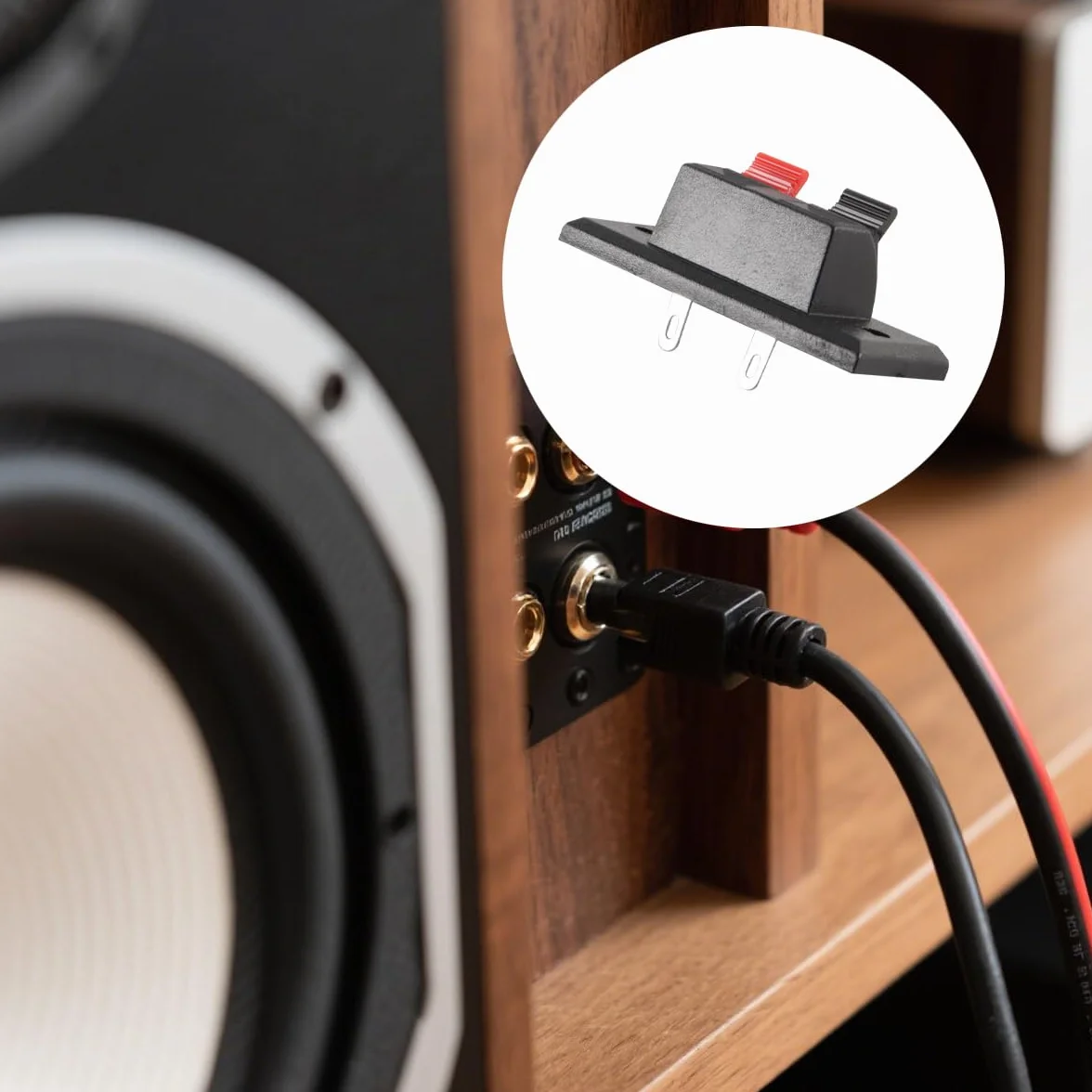 Conectores De Resorte Para Altavoz De 2 Vías WP2-3, Cable Conector De Liberación Por Presión