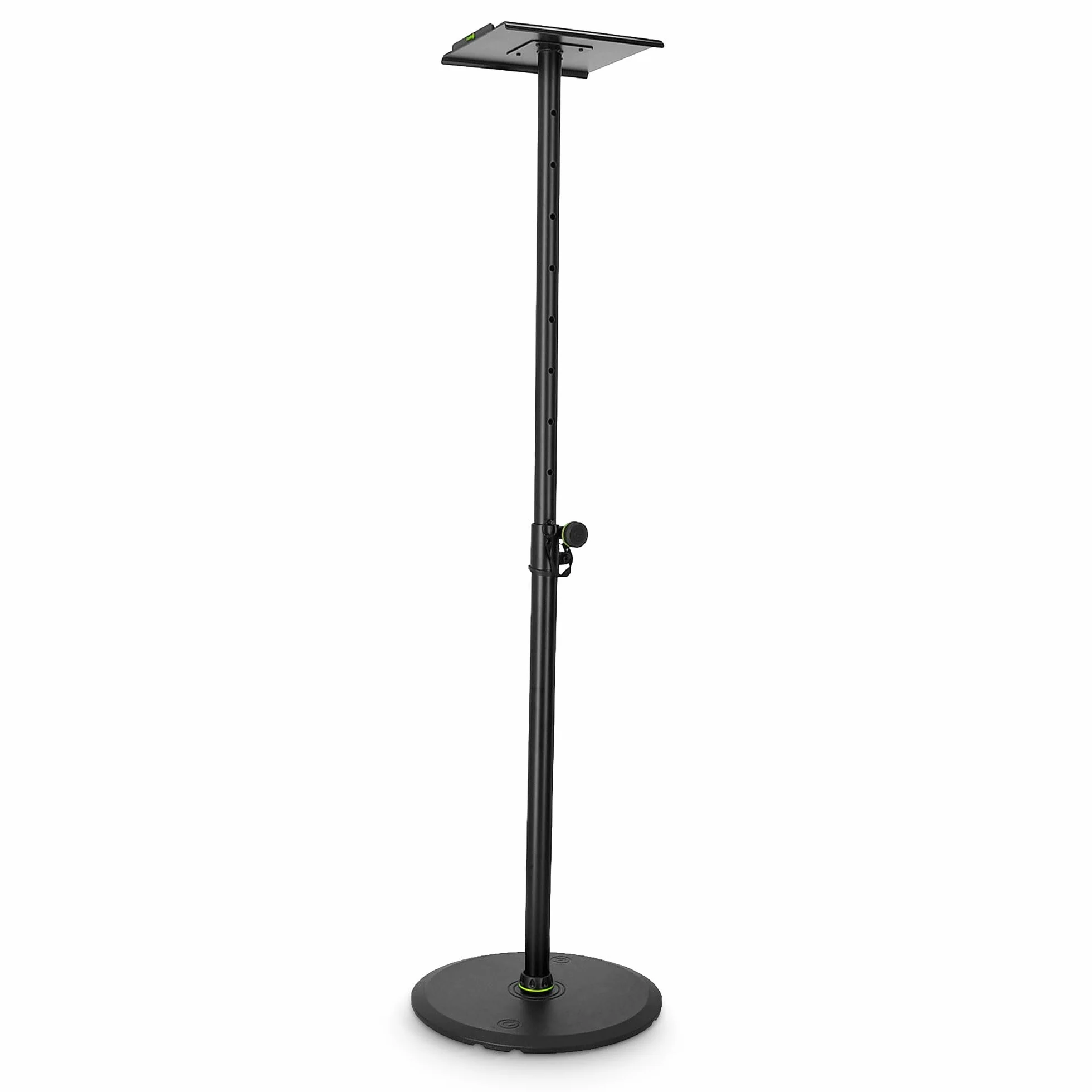 Gravity SP 3202 LR B soporte de monitor de estudio con base redonda grande