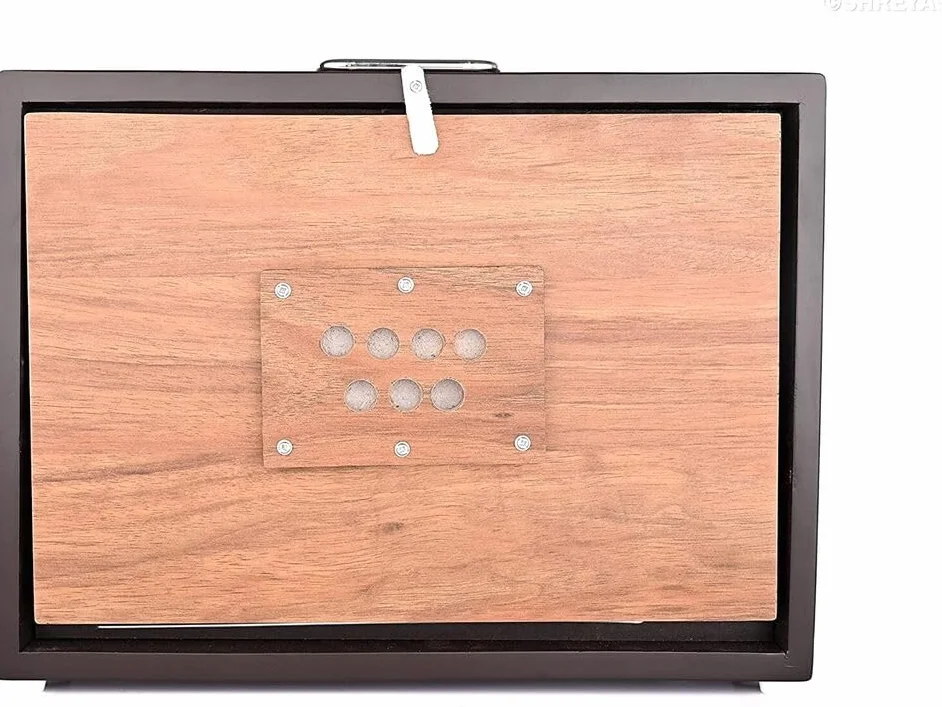 Caja Shruti Grande 15x12x3 Pulgadas, en Madera de Cerezo bajo petición del cliente