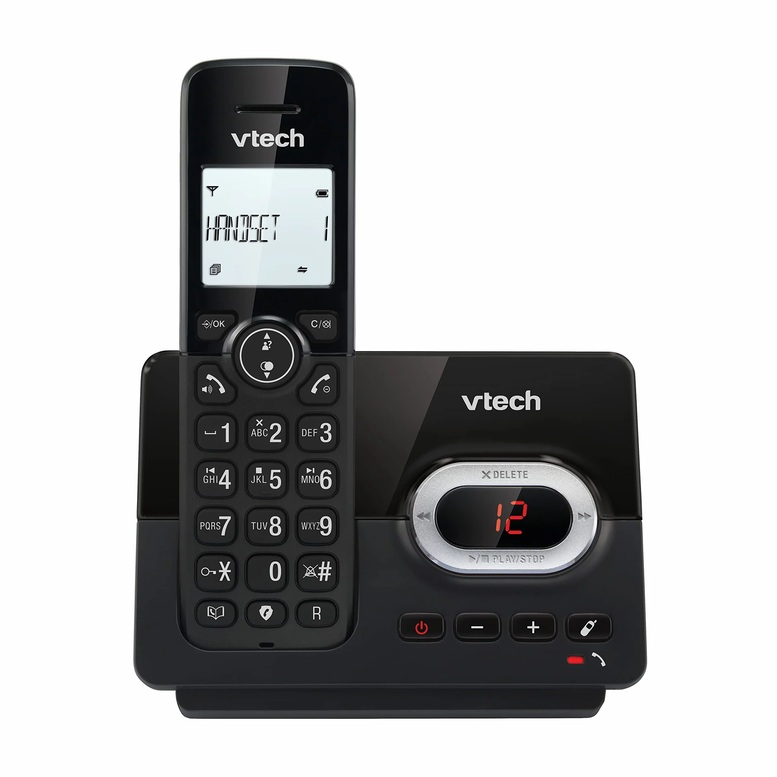 VTech CS2050 Teléfono inalámbrico con contestador automático y bloqueador de llamadas