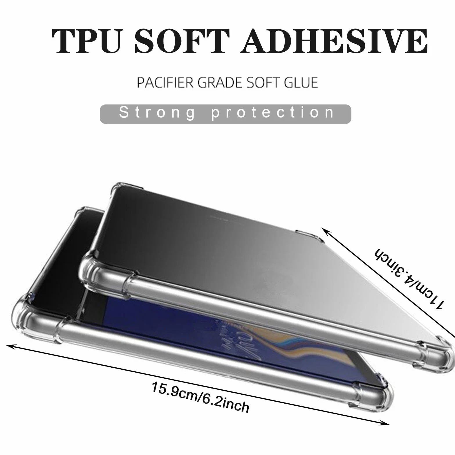 Funda transparente para Kindle de 11ª generación 2022 de 6 pulgadas, funda transparente de TPU suave, ultra delgada, protección ligera y duradera