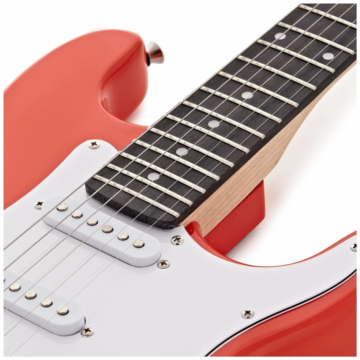 Guitarra eléctrica 3/4 LA Miniamp Pack Rojo