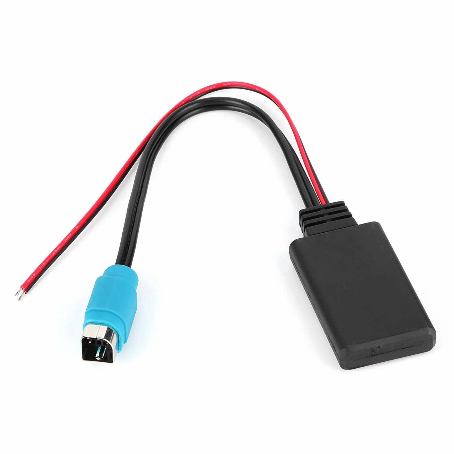 Interface Kce-400Bt Poste Alpine Akozon Cable Adaptador de Audio para Automóvil Adaptador Bluetooth AUX Cable de Audio Inalámbrico para Modelos 2009 de Velocidad Completa