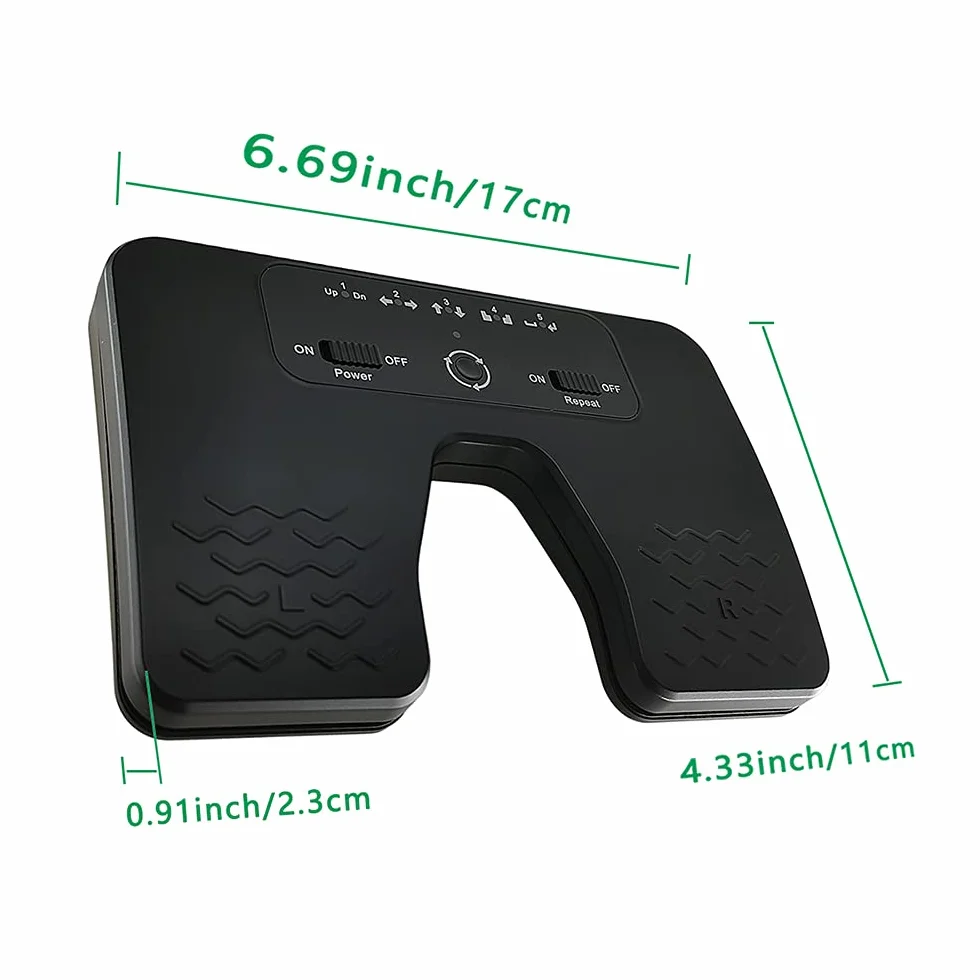 Bluetooth Page Turner Pedal Teléfonos inteligentes y tabletas Recargable Pedales musicales (Classic)