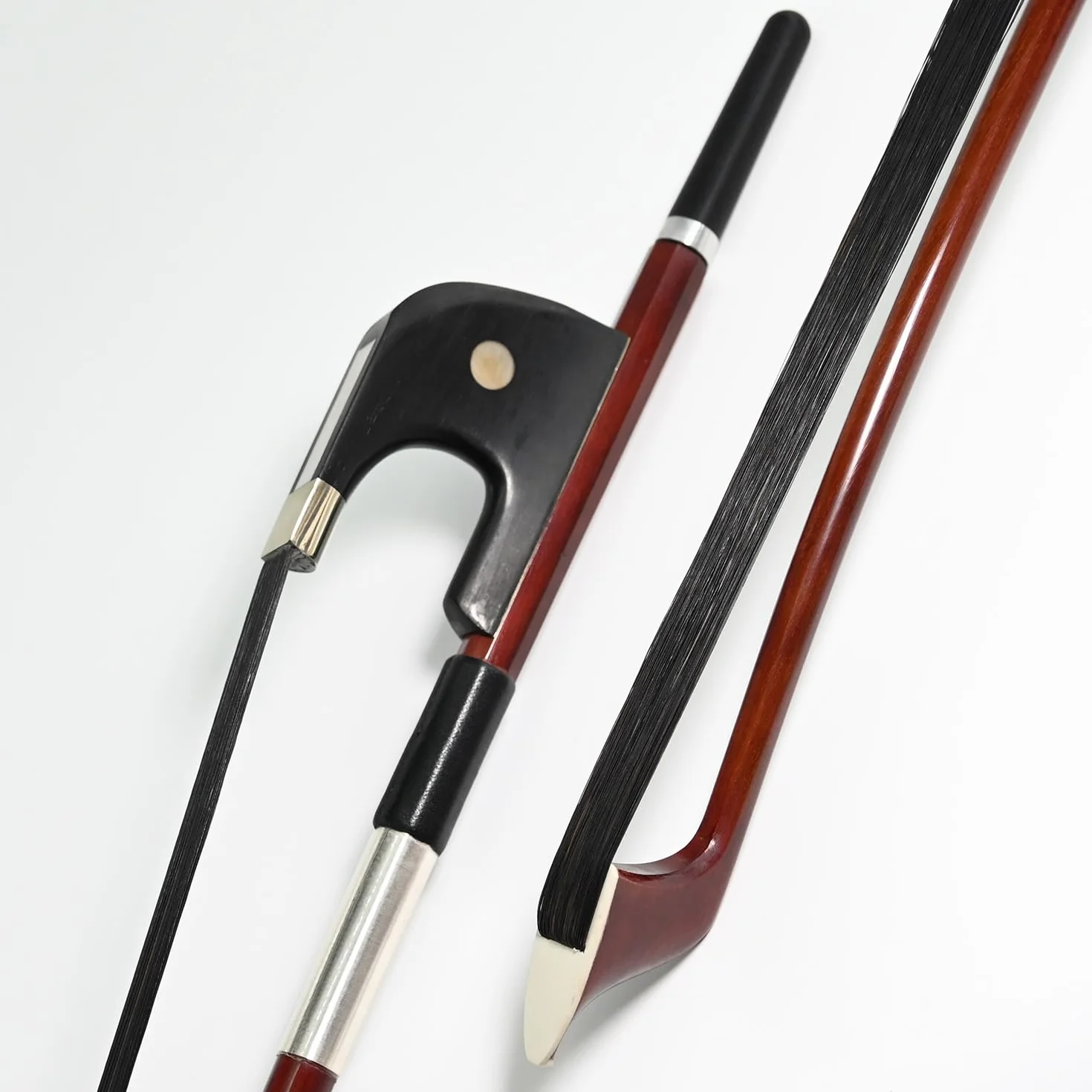 Arco Contrabajo Vertical Madera de Brasil Modelo Alemán 1/4 Tamaño 70cm