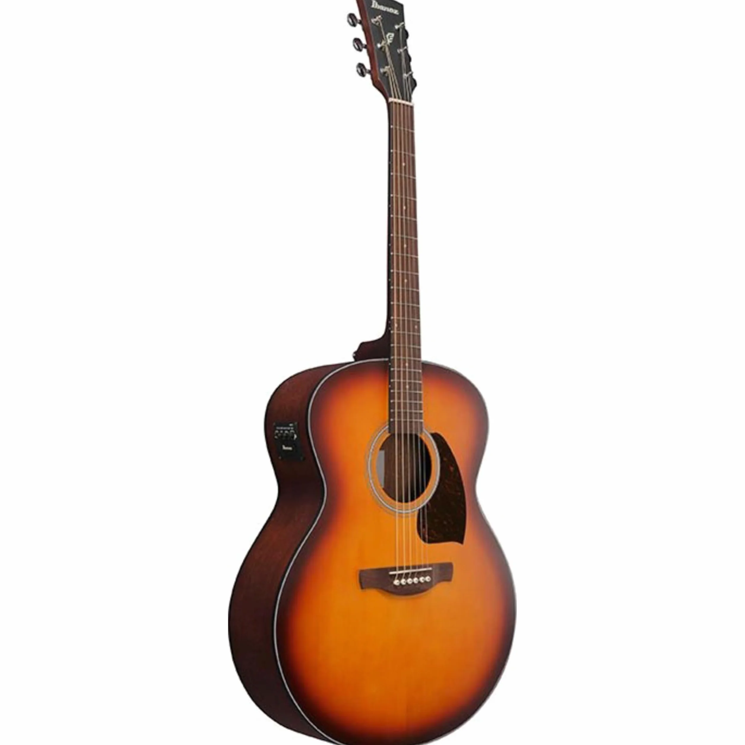 Ibanez PJ50E Acoustic-electric Guitar - Open-pore Vintage Amber Sunburst