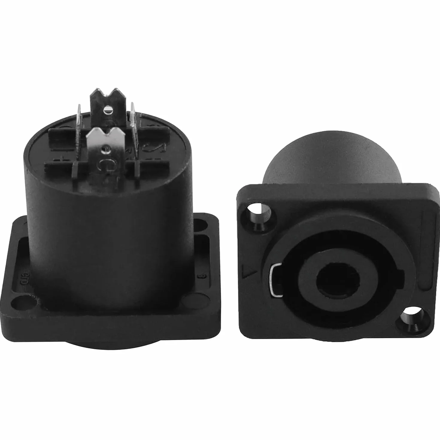 Conector de enchufe montaje en panel altavoz 4 polos Greluma para NL4MP,NL4MPR,NL4FC,NL4FX,NLT4X