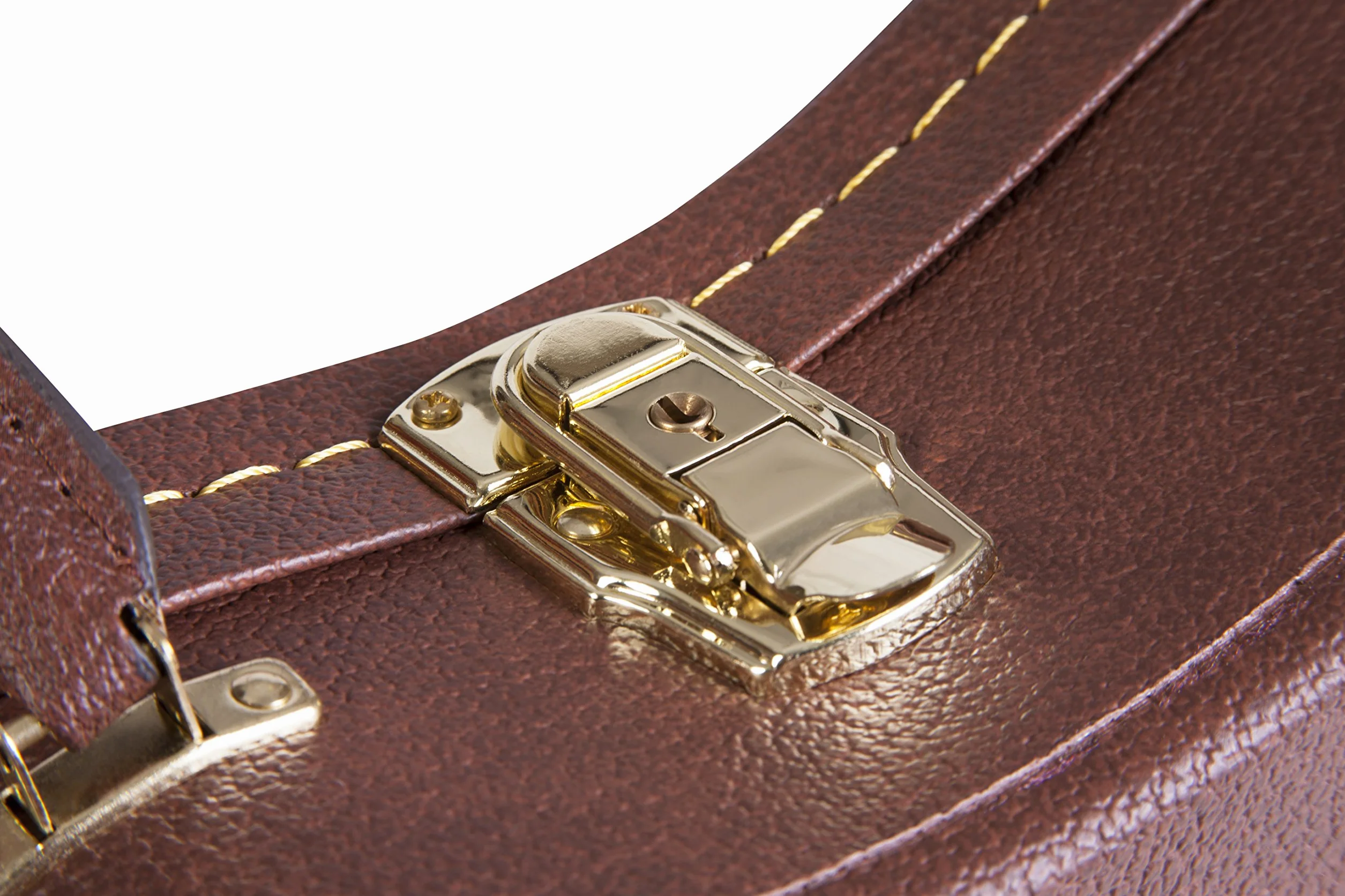 Gator Cases Estuche Deluxe de Madera para Guitarras Eléctricas Les Paul; Exterior Marrón (GW-LP-Brown)