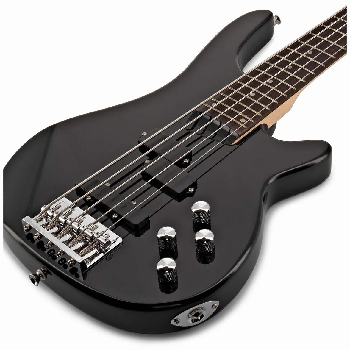 Bajo de 5 Cuerdas Chicago de Gear4music Negro