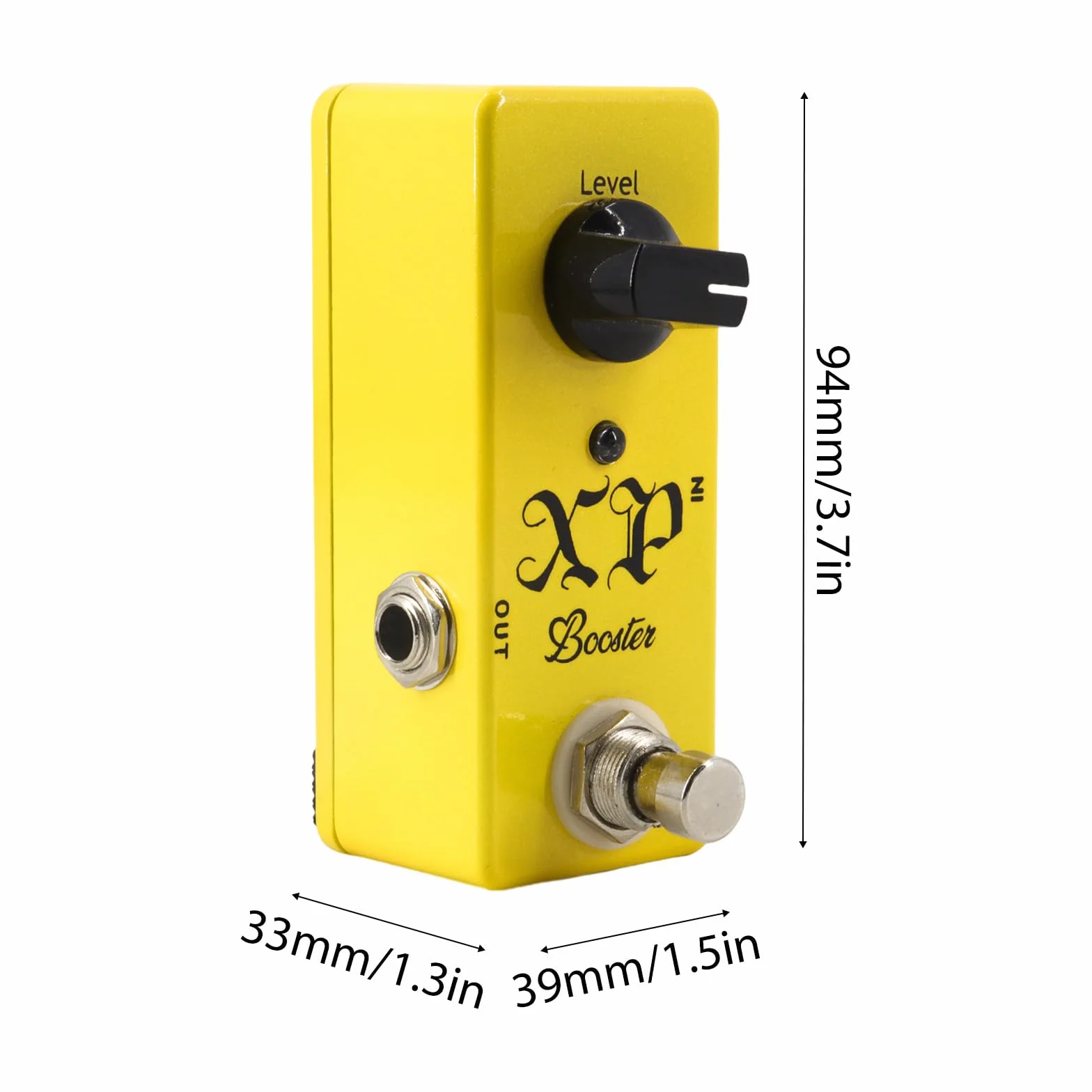 Btuty pedal de guitarra reducción de ruido de guitarra Pedal de efectos de guitarra eléctrica Interfaz de entrada/salida Mini efecto de reducción de ruido de guitarra