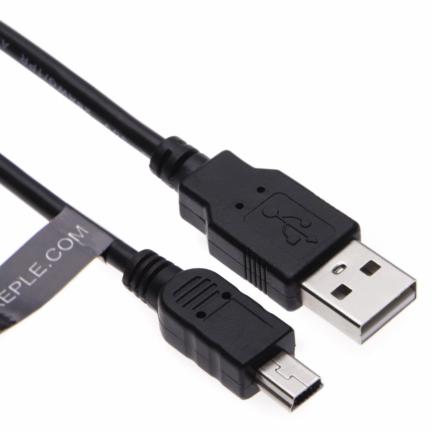 Cable Mini USB Dirigir de MP4 Compatible con Philips GoGear Ariaz, CAM, Muse, Opus, RaGa, Spark, Vibe/Philips SA4VBE04KN/12 GoGear Vibe/Bush MP3 Player/Kubik EVO, Edge II, Roca Mini USB 0.5m