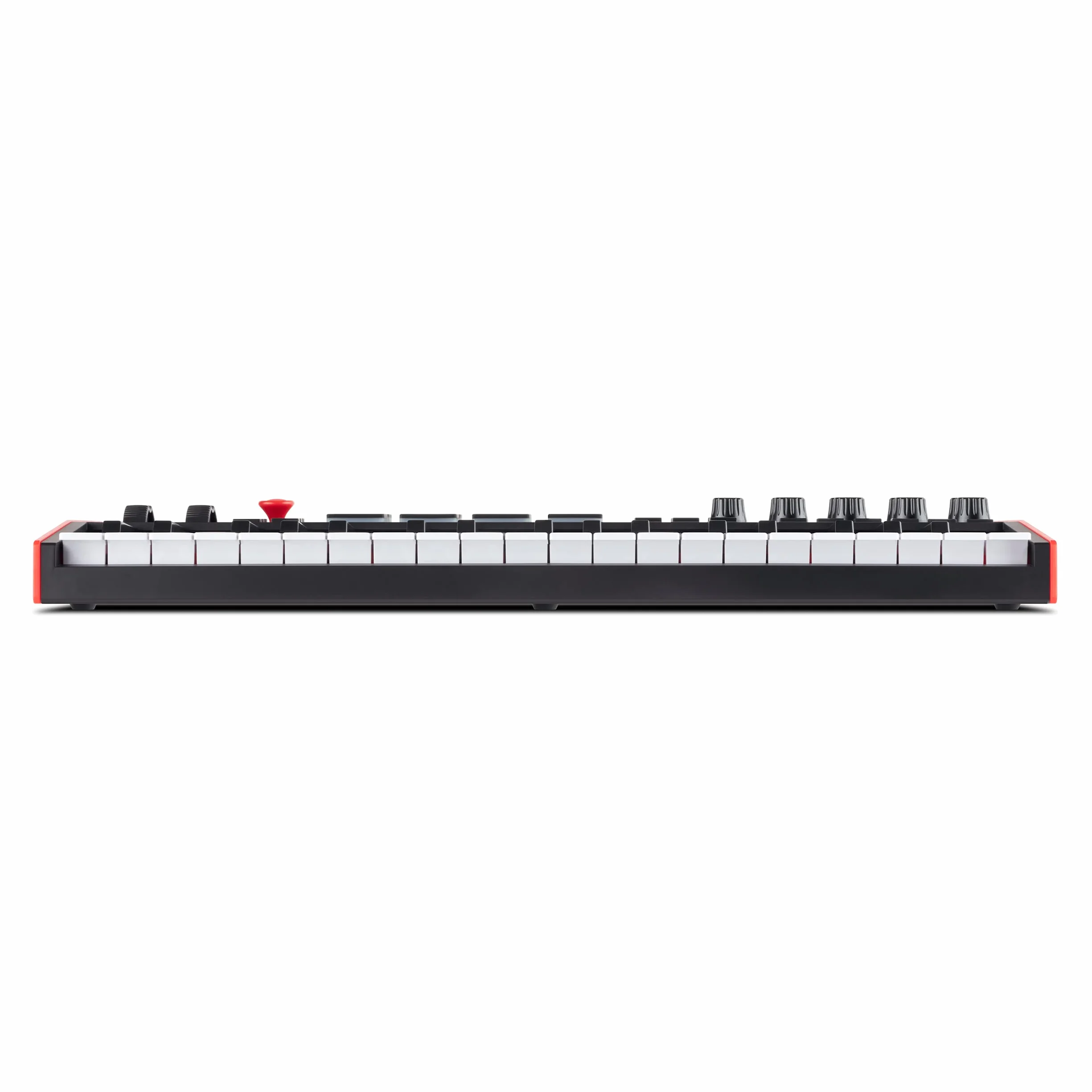Akai Professional MPK Mini Plus - Teclado Controlador MIDI USB de 37 Mini Teclas con 8 Pads MPC, Secuenciador, MIDI/CV/Gate I/O, Software de Producción y Native Instruments Sound Package