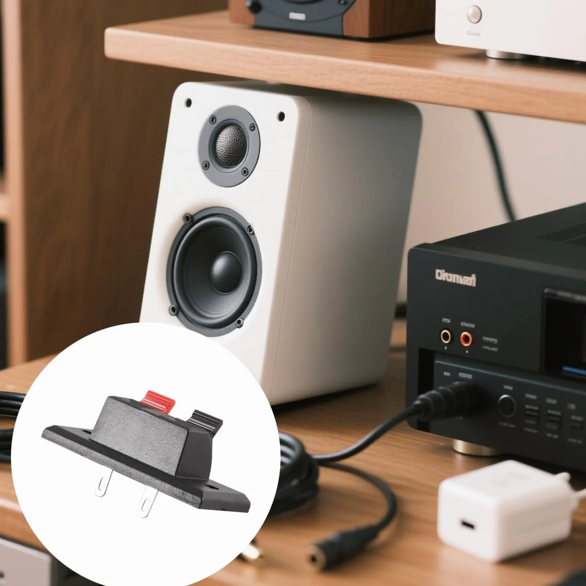 Conectores De Resorte Para Altavoz De 2 Vías WP2-3, Cable Conector De Liberación Por Presión
