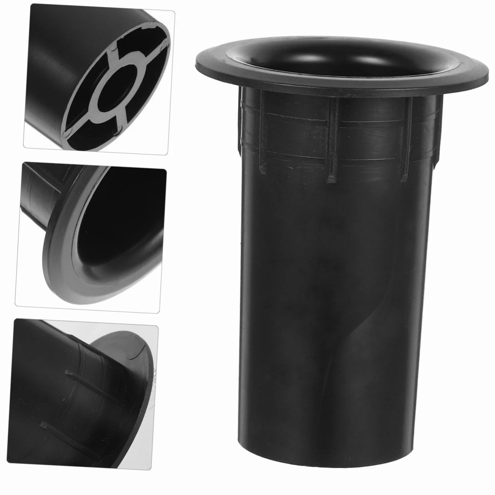 Altavoz de Tubo de Puerto Bass Reflex 12 Piezas Plástico Negro para Subwoofer