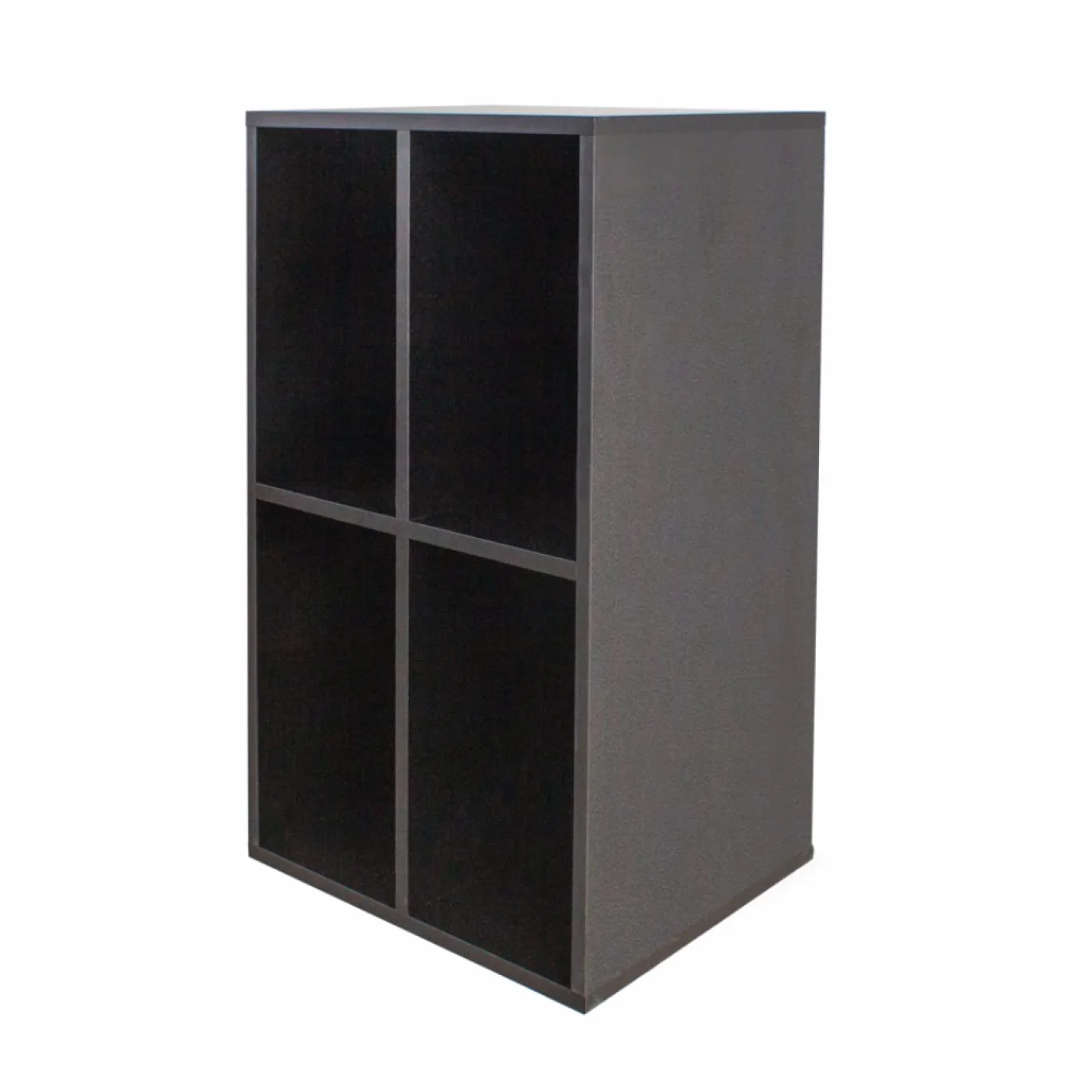 Gabinete de placas de vinilo lp - almacenar placas lp - mueble de tocadiscos - negro