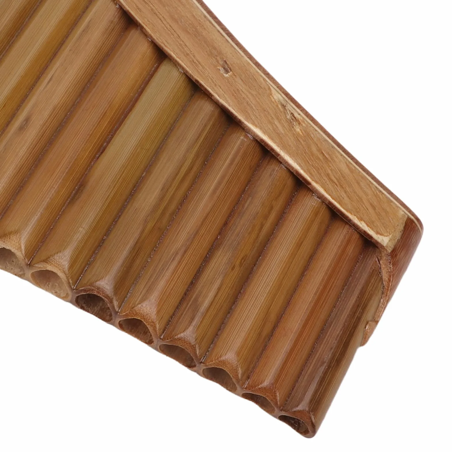 Flauta de pan, fácil de usar, mano de obra exquisita. Mano izquierda